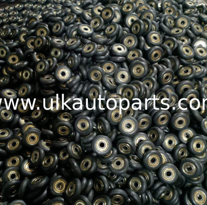 Anti‑Corrosion Plastic‑Coated Bearing, POM, Nylon, PU Material, Roller Wheel for Curtain and Window Sliding Accessories