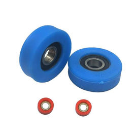 Long lifespan rubber bearing high performance plastic coated bearing