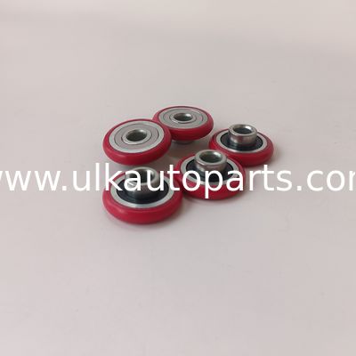 High Wear‑Resisting POM Coated Flat Roller Pulley Wheel Plastic Guide Bearing For Industrial Sliding Equipment