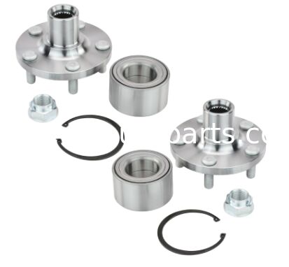 Front Wheel Bearing & Hub Kit Set Compatible with 2003-2010 Pontiac Vibe 2000-2005vCelica 2003-2018 Corolla 2003-2013 Matri