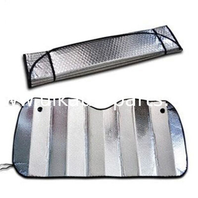 Customized car windshield sunshade universal foldable wrap bubbles aluminum film sunshade for cars