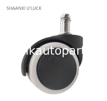 1.5inch Chair Wheel Furniture Caster 40mm M8 Screw Plate Swivel Castor Wheel Replace Hardware Trolley Silent Brake Protect