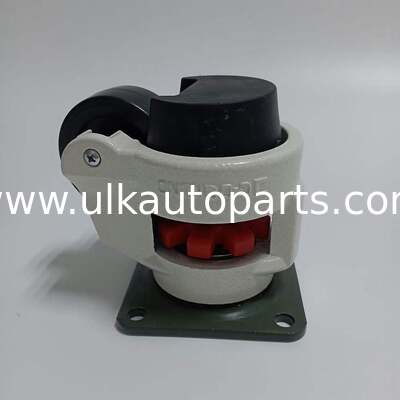 Polyurethane Tread Caster Wheel Iron Core With Needle Bearing 19‑84mm Tread Width Heavy‑Duty Industrial Moving Castor Wheel